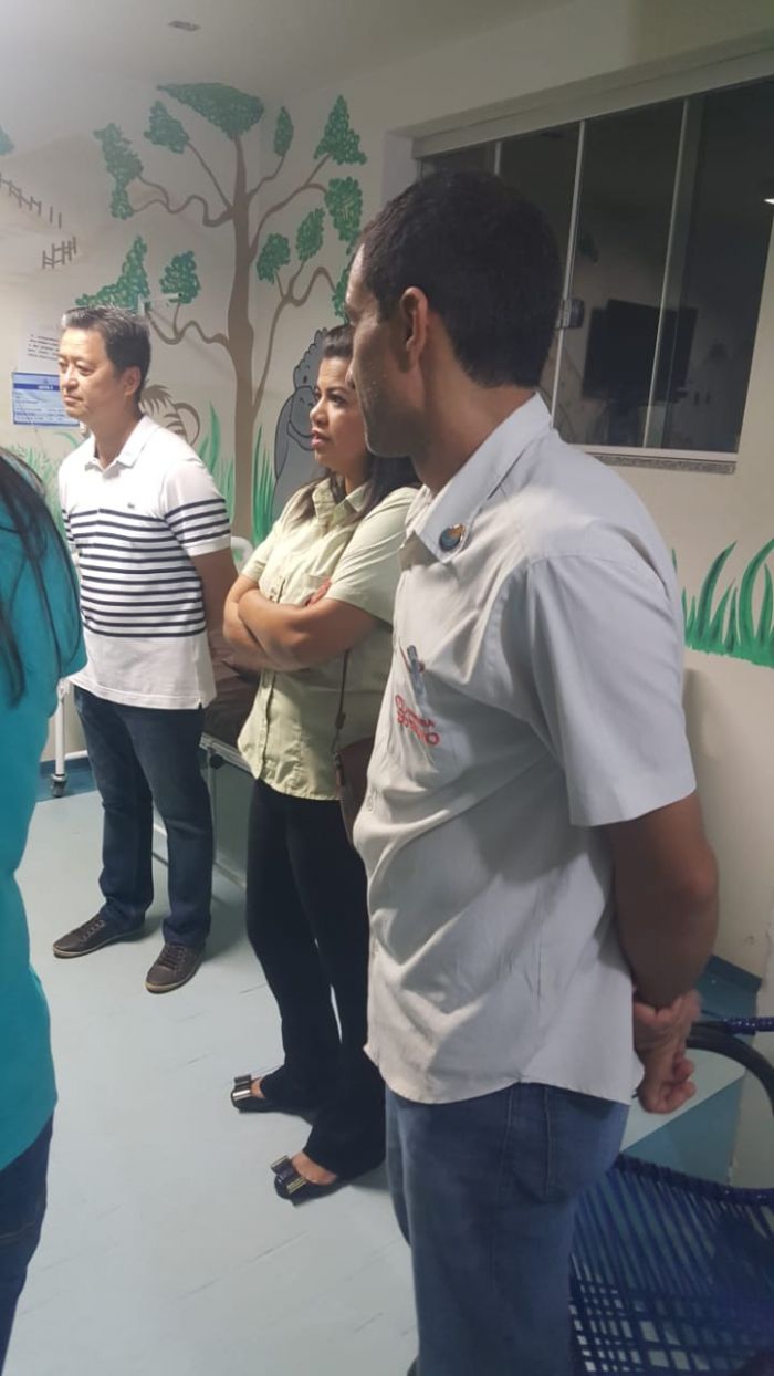 ENTREGA DA MACA DE PARTO PARA SANTA CASA DE PERDIZES